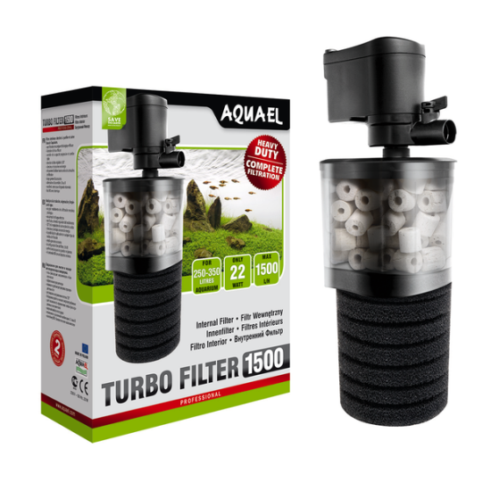 Aquael Turbo Filter 1500 vidinis filtras 250-350l akvariumams