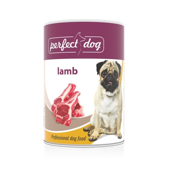 Perfect Dog Lamb konservai šunims su ėriena 400g, 800g
