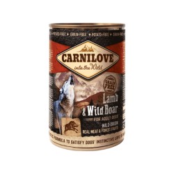 Carnilove kons. šunims Wild Meat Lamb&Wild Boar 400g