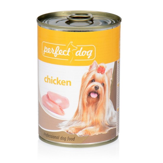 Perfect Dog Chicken konservai šunims su vištiena 400g