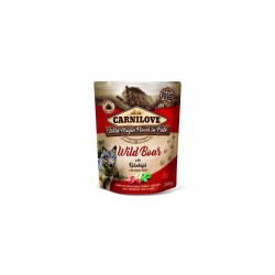 Carnilove kons. šunims Pate Wild Boar with Rosehips 300g