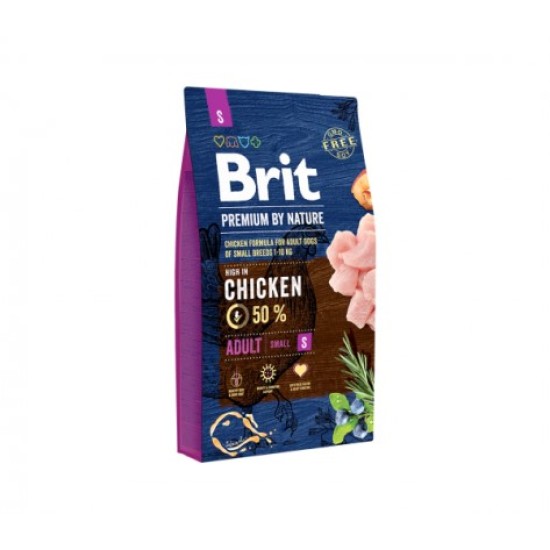 Brit premium By Nature adult S 1kg, 3kg, 8kg