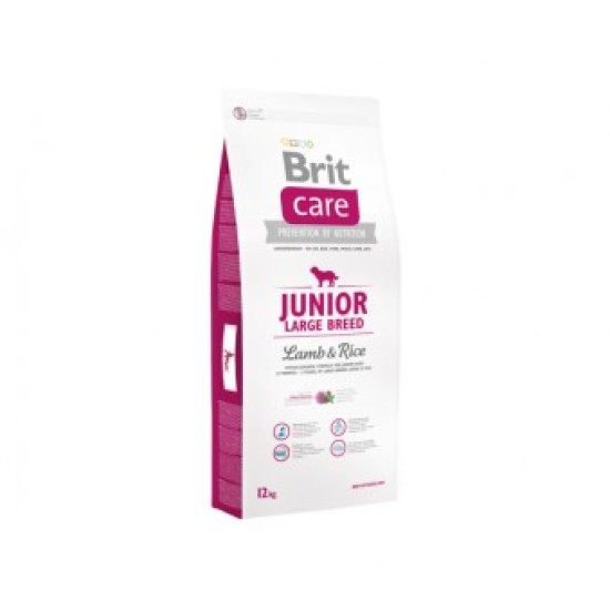 Brit Care Junior LB Lamb&Rice 3kg, 12kg