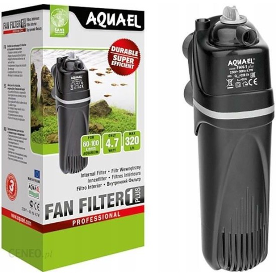 Aquael FAN1 Plus vidinis filtras 60-100l akvariumams