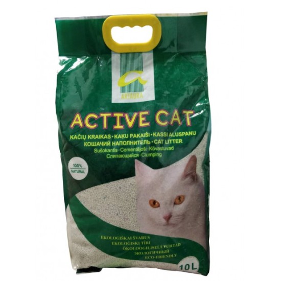 Active Cat bentonitinis kačių kraikas be aromato 5l, 10l