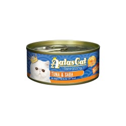 Aatas Cat konservas katėms su tunu ir skumbre drebučiuose 80g