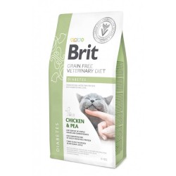 Brit GF Veterinary Diets Diabetes sausas maistas katėms 0.4kg, 2kg, 5kg