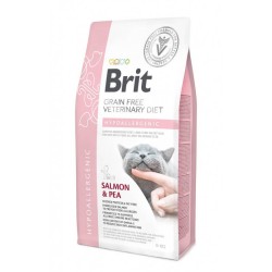 Brit GF Veterinary Diets Hypoallergenic sausas maistas katėms 0.4kg, 2kg, 5kg