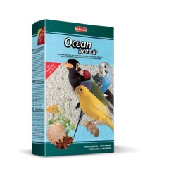 PADOVAN Ocean Fresh Air smėlis paukščiams su kriauklelėmis ir anyžių sėklomis, 1 kg