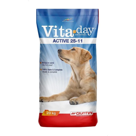 Vita Day Active visavertis pašaras aktyviems šunims 10kg, 20kg