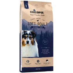 Chicopee Soft Adult Salmon & Rice pusiau minkštas maistas šunims su lašiša ir ryžiais 15kg