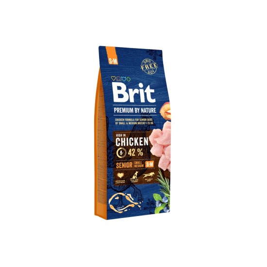 Brit premium By Nature Senior S/M 3kg, 15kg