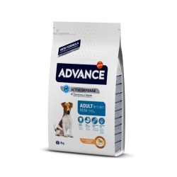 Advance Dog Mini Adult sausas maistas šunims su vištiena ir ryžiais 3kg, 7.5kg