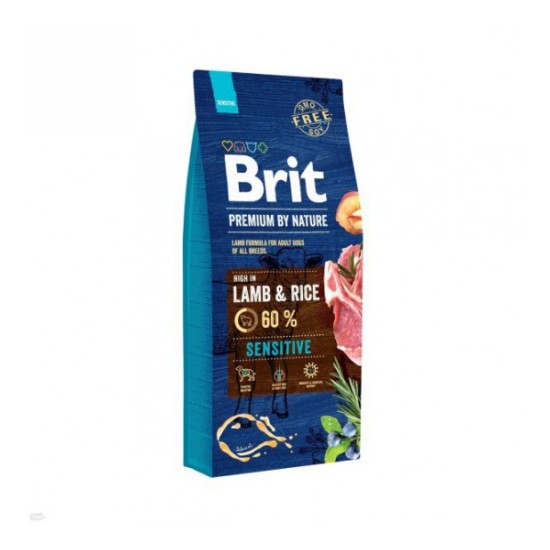 Brit premium By Nature Sensitive Lamb & Rice 3kg,15kg