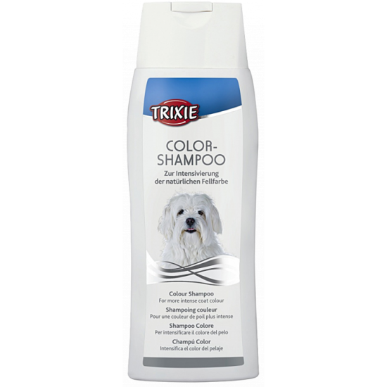 TRIXIE COLOUR WHITE šampūnas balto kailio šunims, 250ml