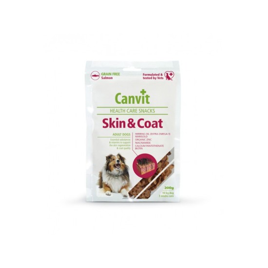 Canvit Skin&Coat skanėstas šunims 200g